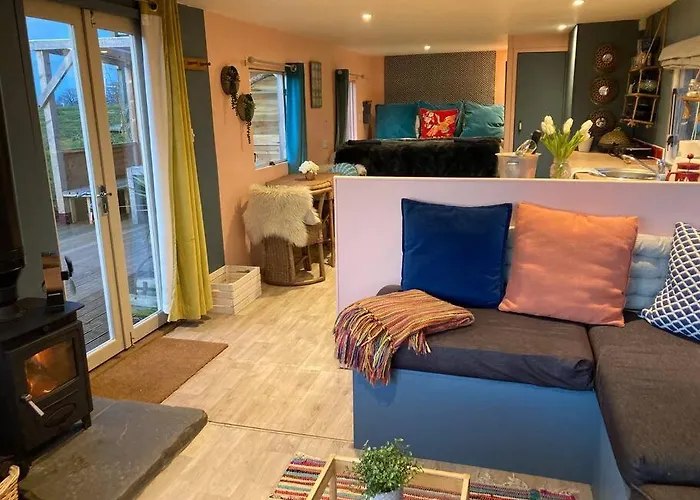 A Luxury Lodge, Log Burner And Incredible Views