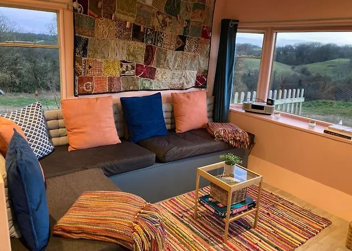 A Luxury Lodge, Log Burner And Incredible Views